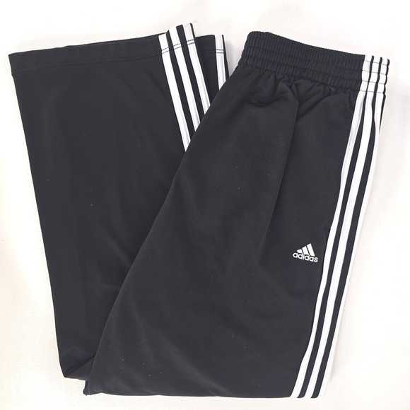 Adidas Track Pants Mens Large 26" Inseam Athletic Joggers Three Stripes AD4001 - Picture 1 of 16